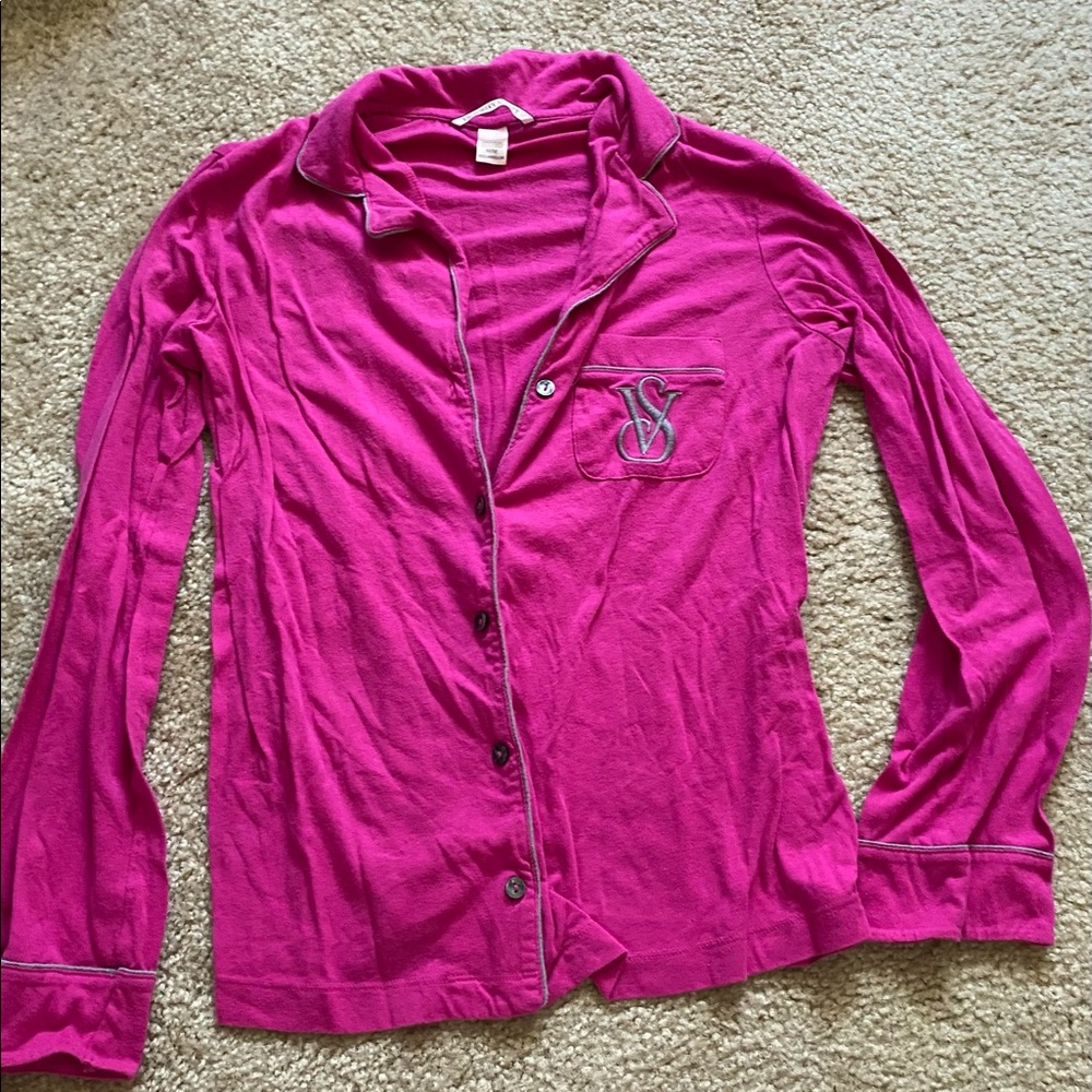 Victoria secret pajama shirt